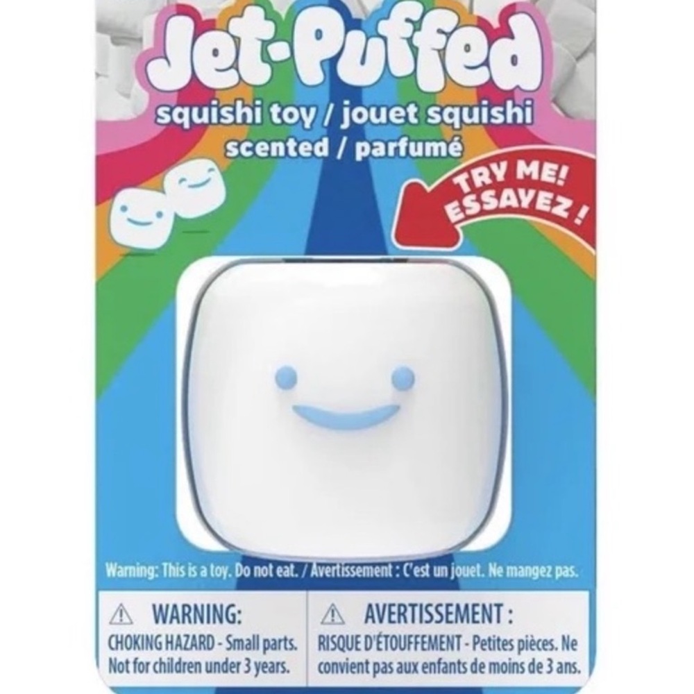 NEW! SCENTED JET-PUFFED MARSHMALLOW SQUISHY TOY!